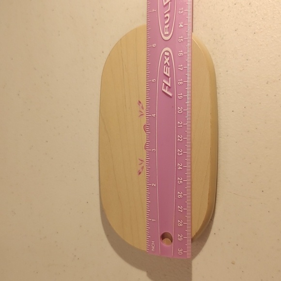 Longaberger Woodcrafts LID In Whitewash Finish Fits 2005 Horizon Of Hope Basket - Picture 2 of 7